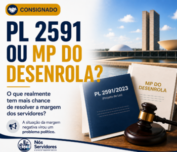 Margem consignável negativa: PL 2591 Ou MP do desenrola?