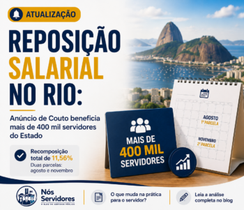 Reposição salarial no Rio reacende debate sobre valorização dos servidores públicos